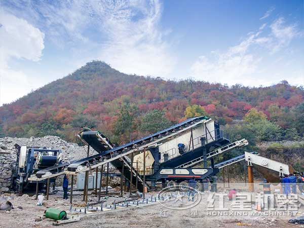 移動式破碎機功能齊全，效率高