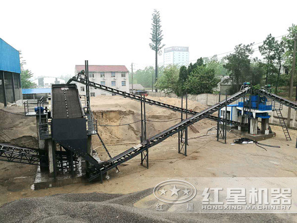 河卵石制砂機(jī)安全性能高，環(huán)保