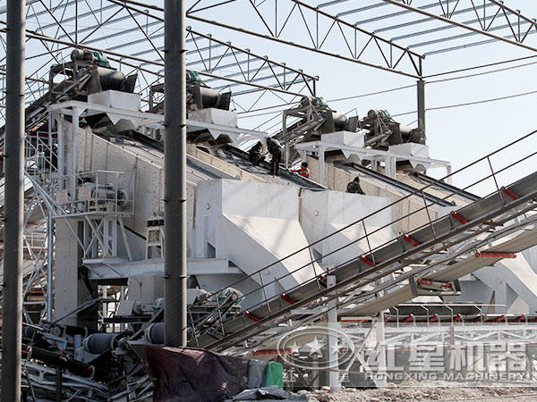 固定式的山沙分篩機(jī)