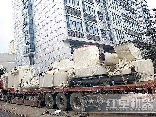 紅星花崗巖雷蒙機(jī)發(fā)貨