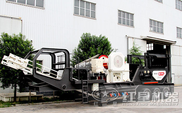 車(chē)載一體式河卵石打破機(jī)