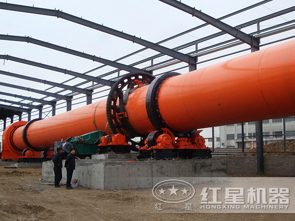 蘭炭烘干機(jī)工作現(xiàn)場(chǎng)