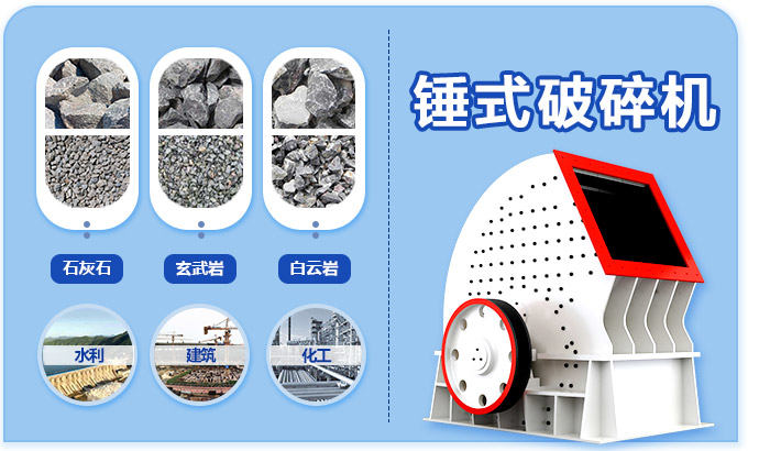 pcx1220破碎機破碎物料及使用范圍