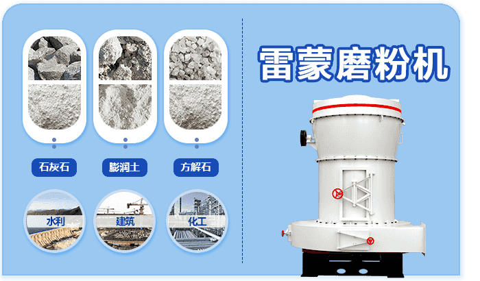 雷蒙磨粉機用途