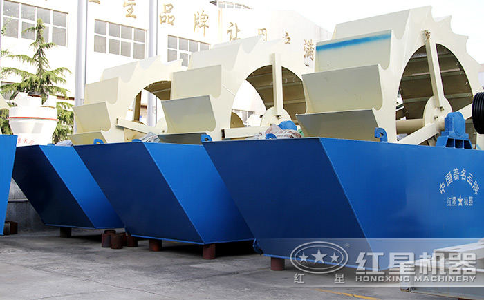 單輪石粉洗砂機(jī)