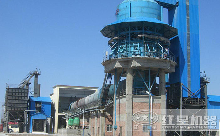 回轉(zhuǎn)窯現(xiàn)場