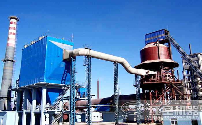 回轉(zhuǎn)窯工作現(xiàn)場