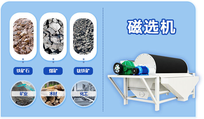 磁選機(jī)應(yīng)用范圍