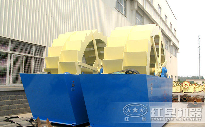 雙輪式玄武巖洗砂機(jī)