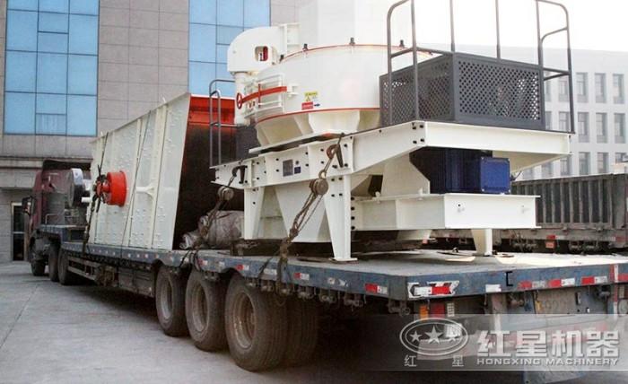 石子制沙機發(fā)貨現(xiàn)場