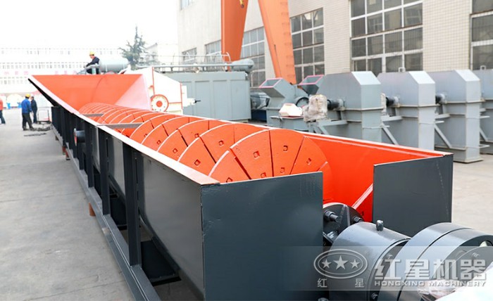 螺旋式河卵石洗砂機