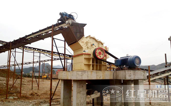 紅星細碎機工作現(xiàn)場