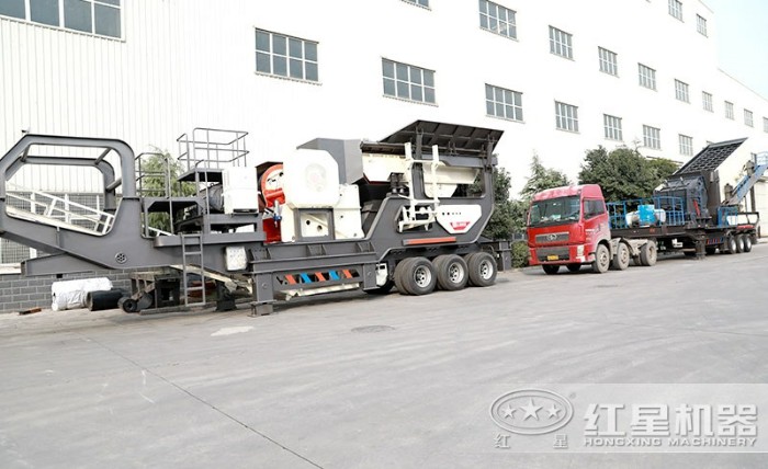 紅星移動式石子粉碎機(jī)廠家