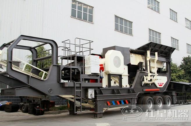 移動式建筑垃圾破碎制砂一體機