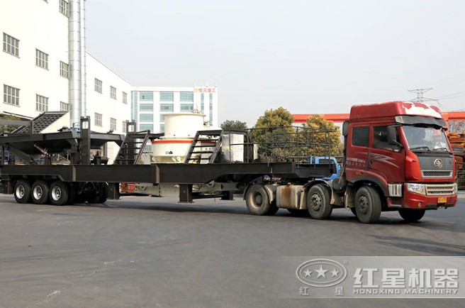 靈活性強(qiáng)的移動(dòng)式破碎機(jī)