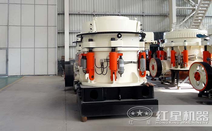 多缸液壓圓錐破碎機(jī)圖