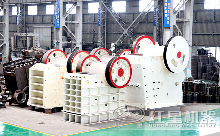 不同型號的河卵石顎式粉碎機