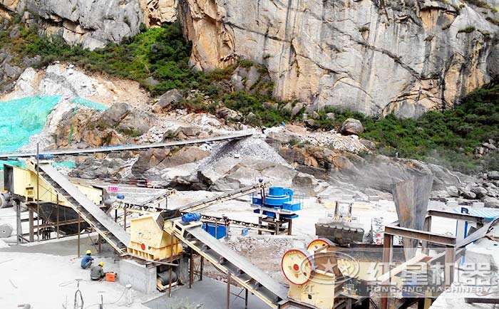 河卵石機(jī)制砂生產(chǎn)線