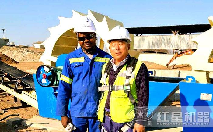 紅星售后人員達到客戶現(xiàn)場