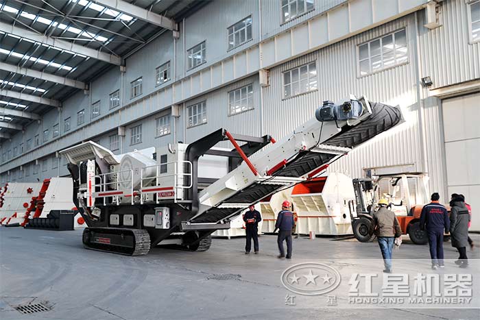 移動(dòng)式碎石打沙機(jī)技術(shù)咨詢現(xiàn)場