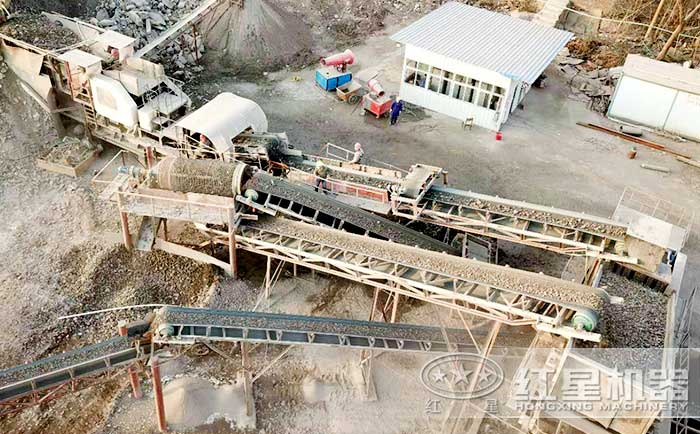 福建廈門建筑垃圾處理現(xiàn)場(chǎng)