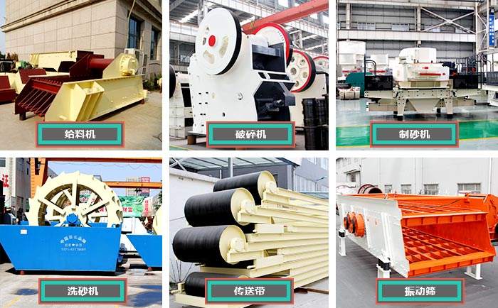 制砂生產(chǎn)線配置設備
