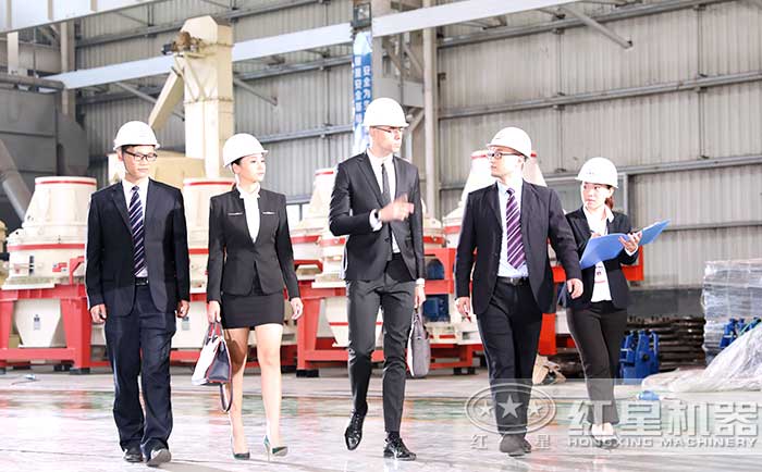 國外客戶到廠實地參觀，紅星值得信賴的合作伙伴