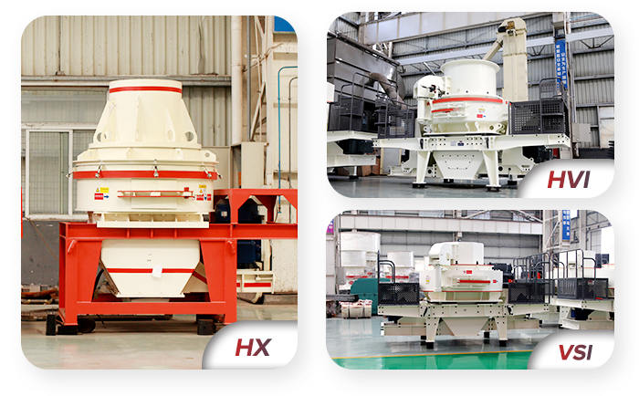 固定式閃長石制砂機