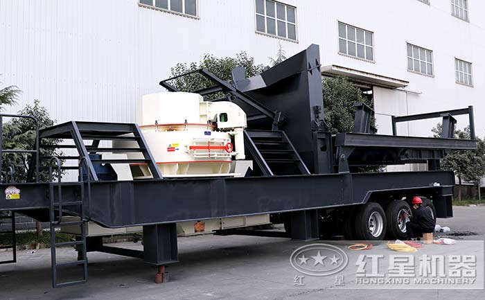 移動(dòng)式制砂機(jī)設(shè)備展示