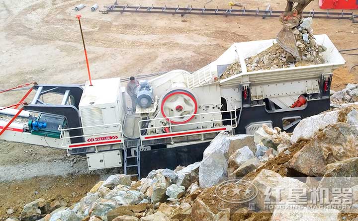 移動(dòng)鄂式破碎機(jī)