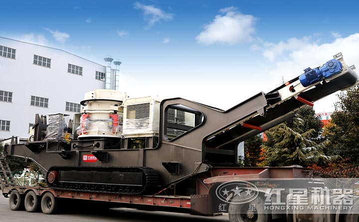 紅星移動破碎機(jī)陸續(xù)發(fā)貨