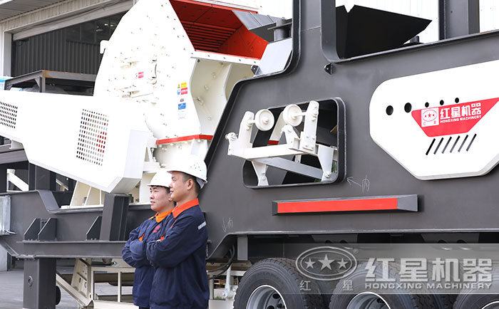 紅星碎石制沙生產(chǎn)設(shè)備廠區(qū)