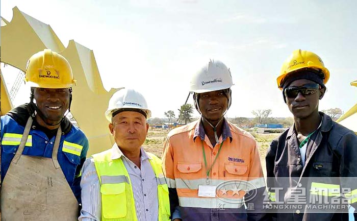 紅星洗砂機(jī)售后現(xiàn)場(chǎng)