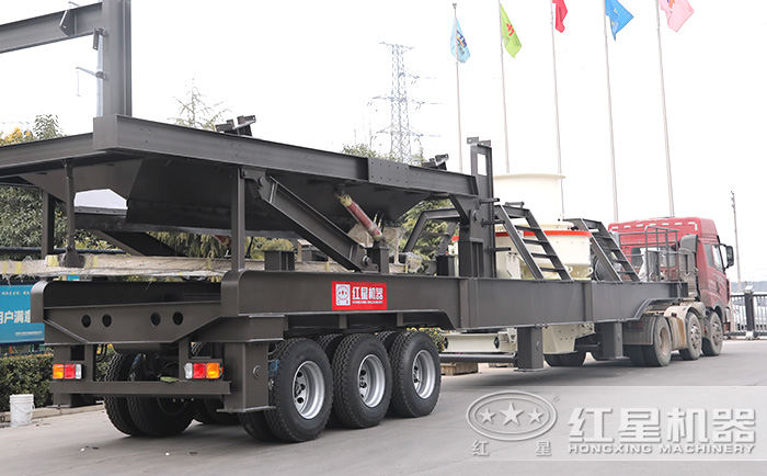 紅星車載移動制砂機(jī)設(shè)備