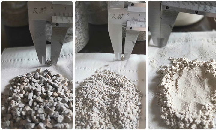 不同規(guī)格的砂