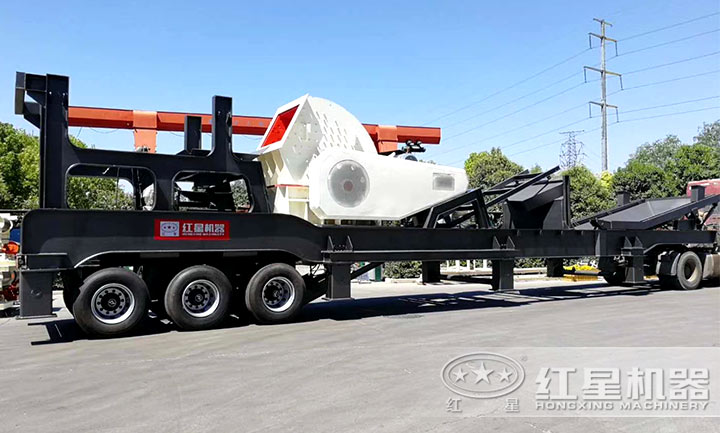 移動碎石機發(fā)貨現(xiàn)場