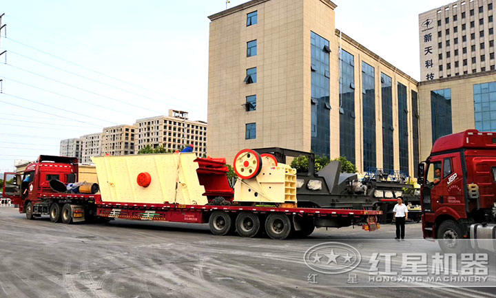 顎破裝車發(fā)貨