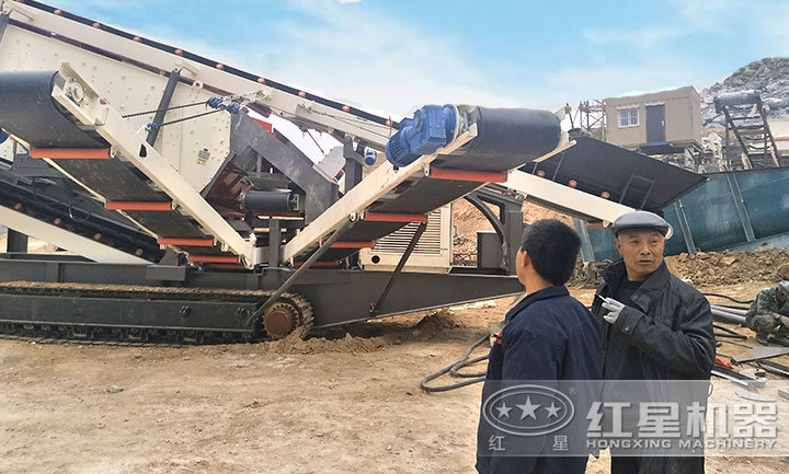 紅星技術(shù)人員進(jìn)行前期指導(dǎo)