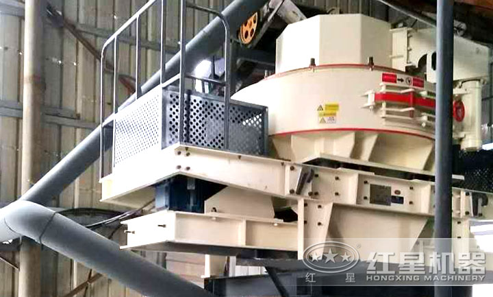 登封徐莊制砂現(xiàn)場