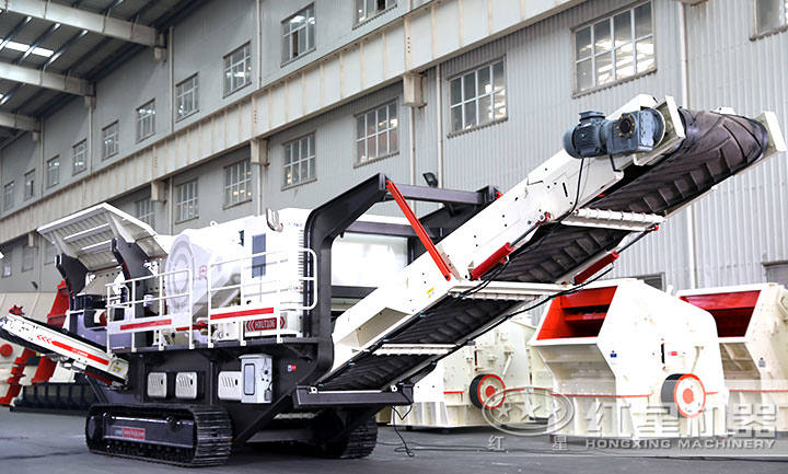 大型移動(dòng)碎石機(jī)