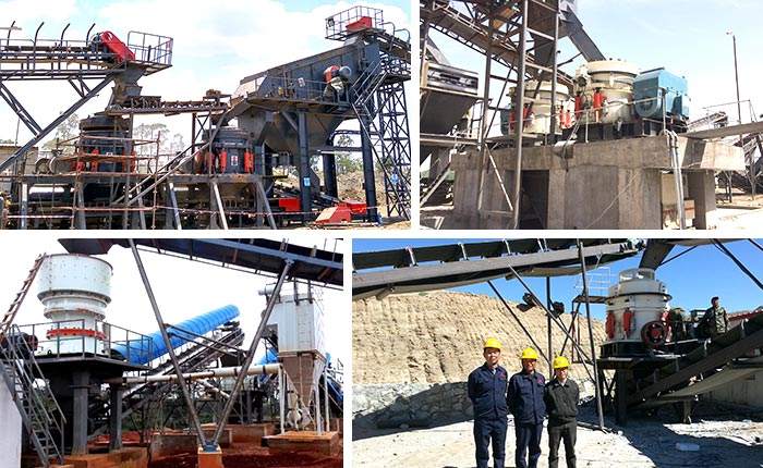 多地區(qū)青石液壓圓錐破碎機(jī)設(shè)備客戶現(xiàn)場