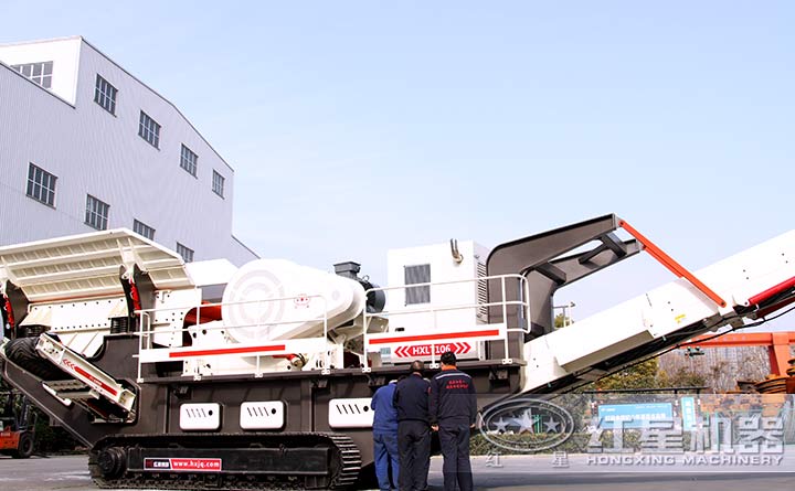 移動(dòng)式混凝土破碎機(jī)