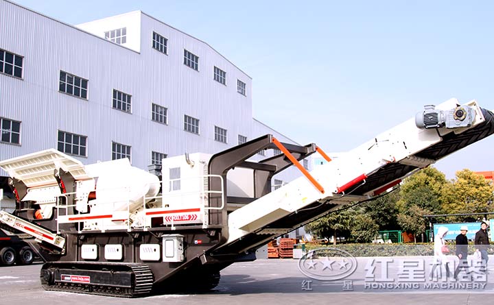 車載移動式打砂機廠區(qū)