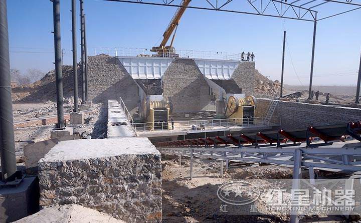 機(jī)制砂現(xiàn)場(chǎng)實(shí)景