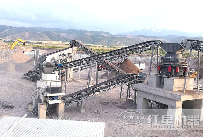 沙巖制沙生產(chǎn)線現(xiàn)場