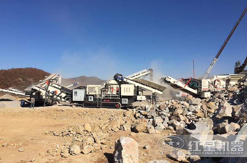 建筑垃圾制砂現(xiàn)場(chǎng)