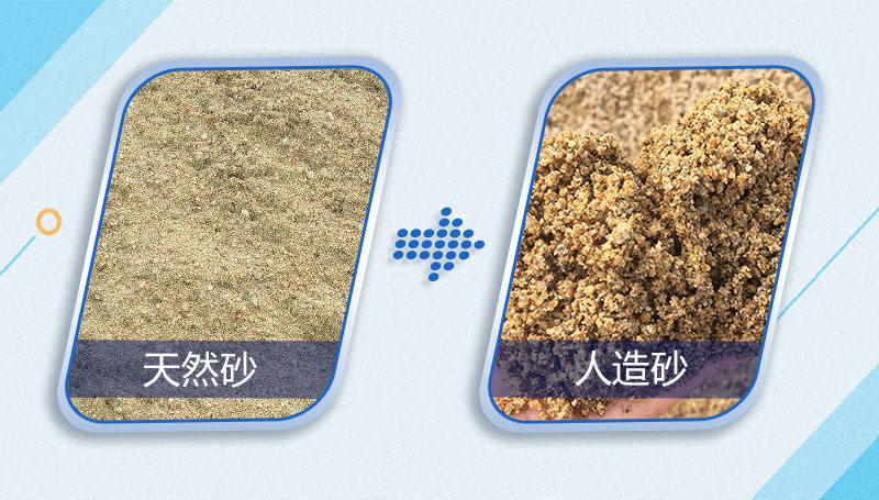 人造砂與天然砂對(duì)比