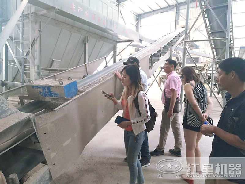 紅星機器客戶現場實地考察