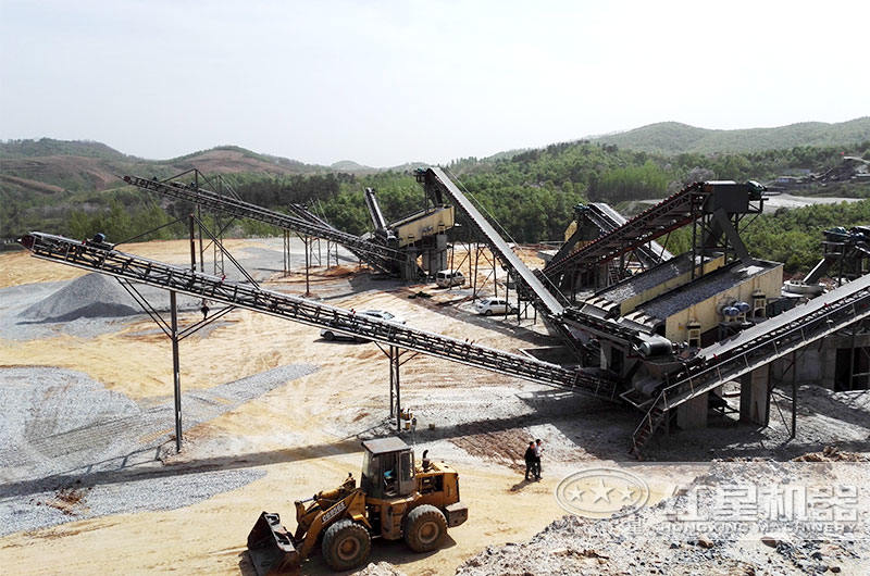 石頭碎沙現(xiàn)場實拍