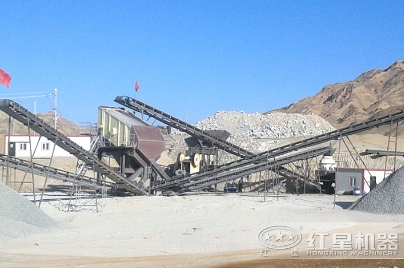 山西花崗巖破碎生產(chǎn)線